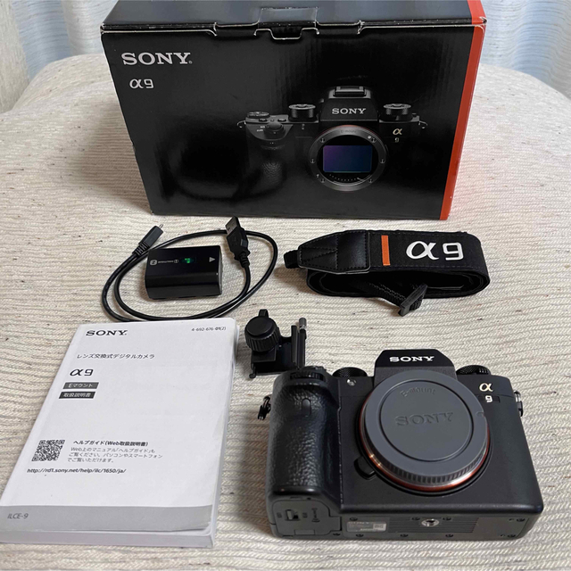 【中古】SONY α-9 ILCE-9 スマホ/家電/カメラのカメラ(デジタル一眼)の商品写真