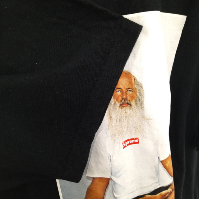 720センチ身幅SUPREME シュプリーム 21AW Rick Rubin Tee リック ルービン フォトプリント Tシャツ クルーネック カットソー 半袖 ブラック