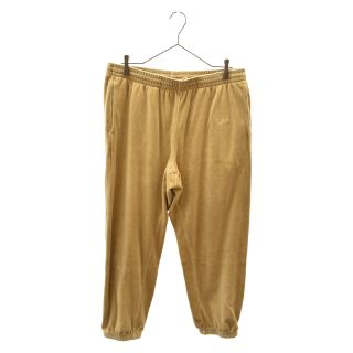 シュプリーム(Supreme)のSUPREME シュプリーム 17AW velour warm up pant ベロア イージー トラックパンツ ベージュ(その他)