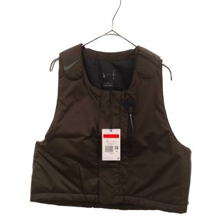 ナイキ(NIKE)のNIKE ナイキ 21AW ×Travis Scott AS M NRG BH VEST VELVET BROWN トラヴィススコット ナイロンベスト ブラウン DM1278-220(ベスト)