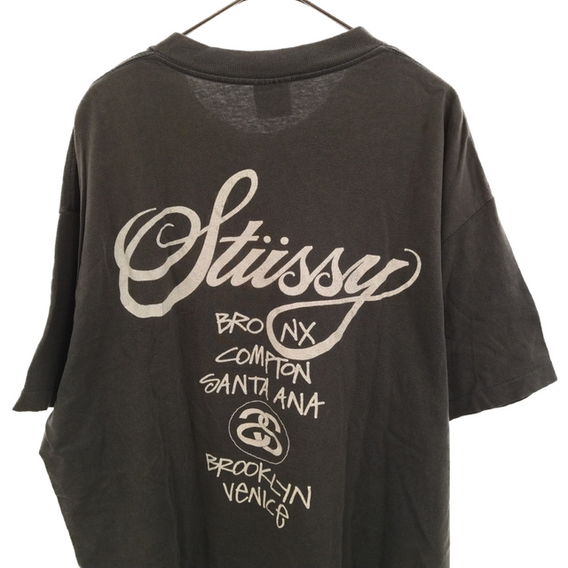 STUSSY ステューシー 80S USA製 OLD WORLD TOUR 黒タグ オールド