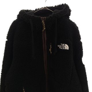 THE NORTH FACE ザノースフェイス PLAY GREEN FLEECE HOODIE プレイグリーン フリース フーディー ボアジャケット  ブラック NJ4FM57B