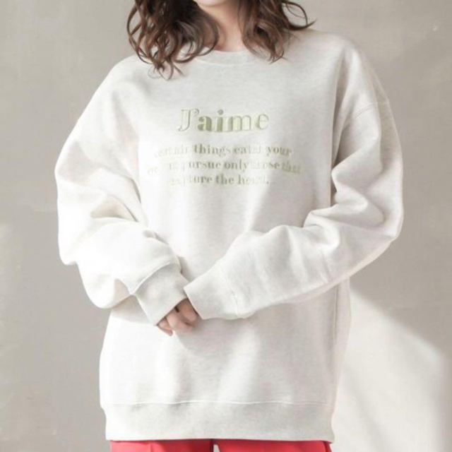 SPINNS - スピンズ 裏起毛ロゴ刺繍スウェットの通販 by m's shop