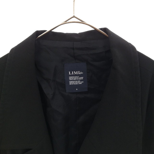 LIMI feu リミフゥ アシンメトリー デザイン ジャケット ブラック LY
