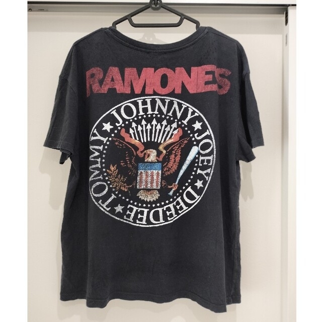 ZARA(ザラ)の再販 ザラ ZARA RAMONES ラモーンズ Tシャツ サイズL レディースのトップス(Tシャツ(半袖/袖なし))の商品写真