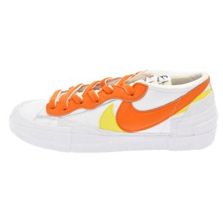 ナイキ(NIKE)のNIKE ナイキ × Sacai BLAZER LOW MAGMA ORANGE サカイ ブレーザー ロウ ローカット スニーカー オレンジ DD1877-100 US9(スニーカー)