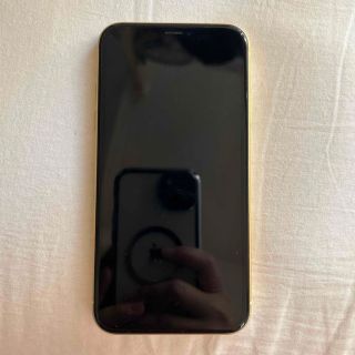 アイフォーン(iPhone)のiPhoneXR 64GB SIMフリー yellow イエロー(スマートフォン本体)