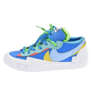 ナイキ(NIKE)のNIKE ナイキ ×KAWS×sacai BLAZER LOW Neptune Blue カウズ サカイ ブレザー ローカットスニーカー DM7901-400 US9/27cm ブルー(スニーカー)