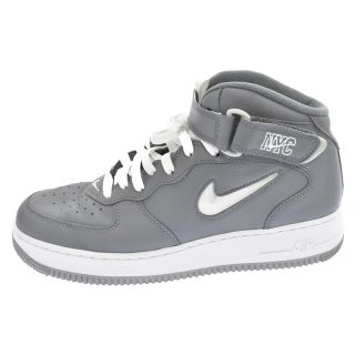 ナイキ(NIKE)のNIKE ナイキ AIR FORCE 1 MID QS COOL GREY エアフォース1 ミッド ミドルカット スニーカー グレー DH5622-001 US9/27cm グレー(スニーカー)