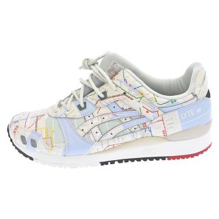 アシックス(asics)のASICS アシックス ×ATMOS GEL-LYTE III OG SUBWAY PACK アトモス ゲルライト サブウェイ ローカット スニーカー グレー/ブルー 1201A528-200 US9(スニーカー)