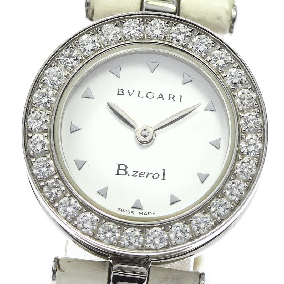 【BVLGARI】ブルガリ B-zero1 ベゼルダイヤ BZ22S クォーツ レディース_707891【ev20】