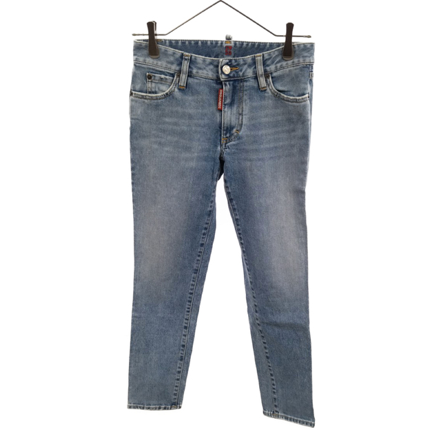 国産】 L 年中無休】 LAppartement 購入 DSQUARED2 CROPPEDデニム