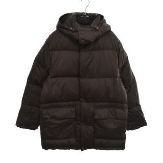 モンクレール(MONCLER)のMONCLER モンクレール ジップアップ ダウン ジャケット ブラウン G32-003(ダウンジャケット)