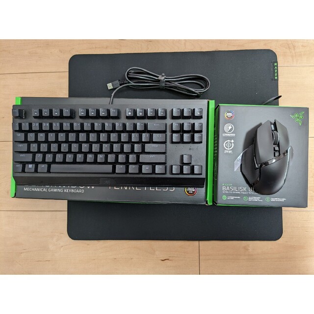 工場アウトレット RAZER ゲーミングマウス、キーボード、マウスパッド