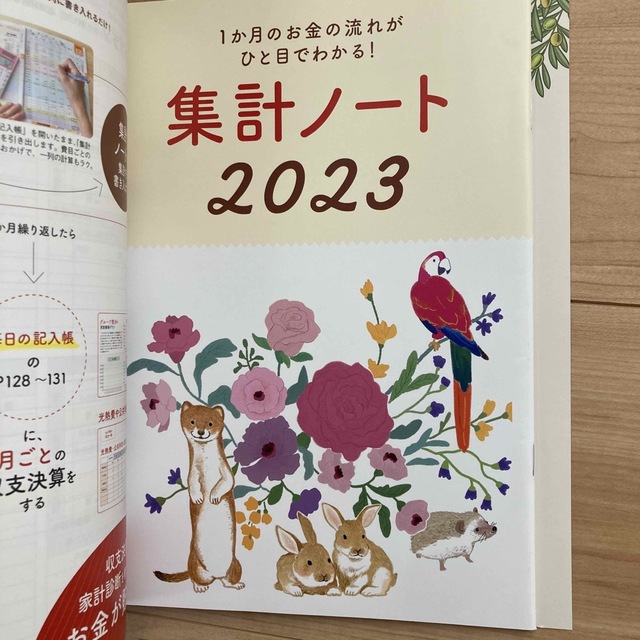 主婦と生活社(シュフトセイカツシャ)のお金が貯まる！家計簿2023 エンタメ/ホビーの本(住まい/暮らし/子育て)の商品写真