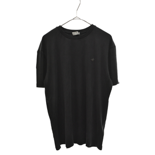 ディオール(Dior)のDIOR ディオール BEEパッチ付き クルーネック半袖Tシャツ ブラック 963J647A0514(Tシャツ/カットソー(半袖/袖なし))