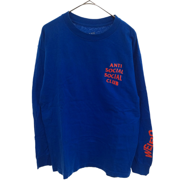 ANTI SOCIAL SOCIAL CLUB アンチソーシャルソーシャルクラブ Royal Long Sleeve Tee ASSC ロイヤルブルーロングスリーブTシャツ 長袖カットソー ブルー