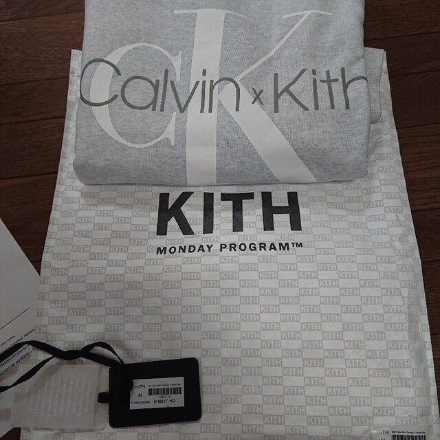 KITH(キス)のKITH × CALVIN  KLEIN CREWNECK  Msize メンズのトップス(スウェット)の商品写真