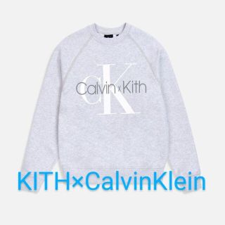 キス(KITH)のKITH × CALVIN  KLEIN CREWNECK  Msize(スウェット)