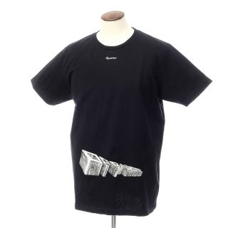 オフホワイト(OFF-WHITE)の【中古】オフホワイト OFF-WHITE コットン プリント 半袖Ｔシャツ【サイズXXL】【メンズ】(Tシャツ/カットソー(半袖/袖なし))