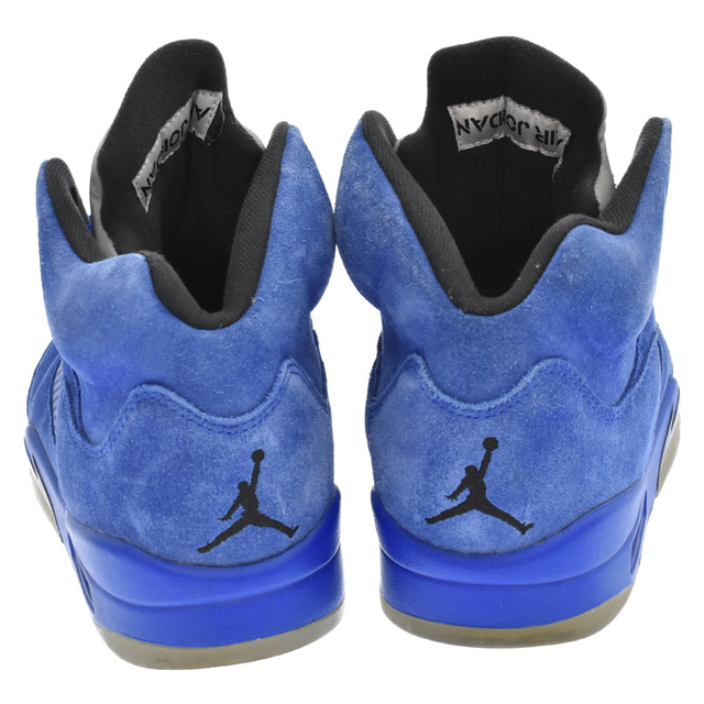 NIKE(ナイキ)のNIKE ナイキ AIR JORDAN 5 RETRO BLUE SUEDE エア ジョーダン 5 レトロ ハイカット スニーカー ブルー 136027-401 メンズの靴/シューズ(スニーカー)の商品写真