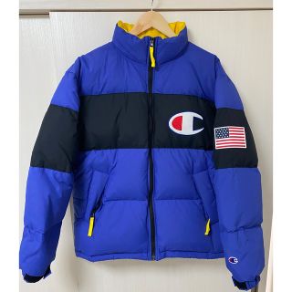 ナイキ(NIKE)のダウンジャケット/champion/美品/定価以下/L/レイカーズ/(ダウンジャケット)