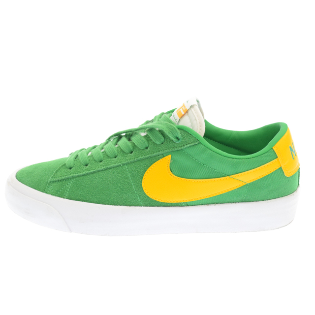 NIKE(ナイキ)のNIKE SB ナイキエスビー ZOOM BLAZER LOW PRO GT LUCKY GREEN ズームブレイザー ラッキーグリーン ローカットスニーカー US9/27cm DC7695-300 メンズの靴/シューズ(スニーカー)の商品写真