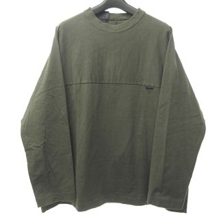 エヌハリウッド(N.HOOLYWOOD)のN.HOOLYWOOD 20AW ロゴ Tシャツ カットソー 日本製 カーキ(その他)