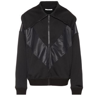 ジバンシィ(GIVENCHY)の新品GIVENCHYボンバージャケット Vロゴ スウェットブルゾン黒#36(ブルゾン)