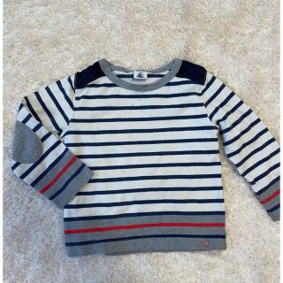 プチバトー(PETIT BATEAU)のプチバトー　ボーダーセーター　94㌢(ニット)