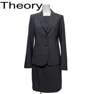 セオリー(theory)の新品セオリー　ワンピーススーツ　黒　#0　theory(スーツ)