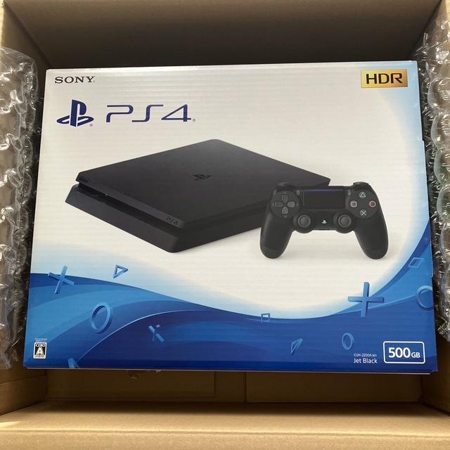 PlayStation4 ジェットブラック500GB 新品・未使用・未開封 本体新品未使用未開封