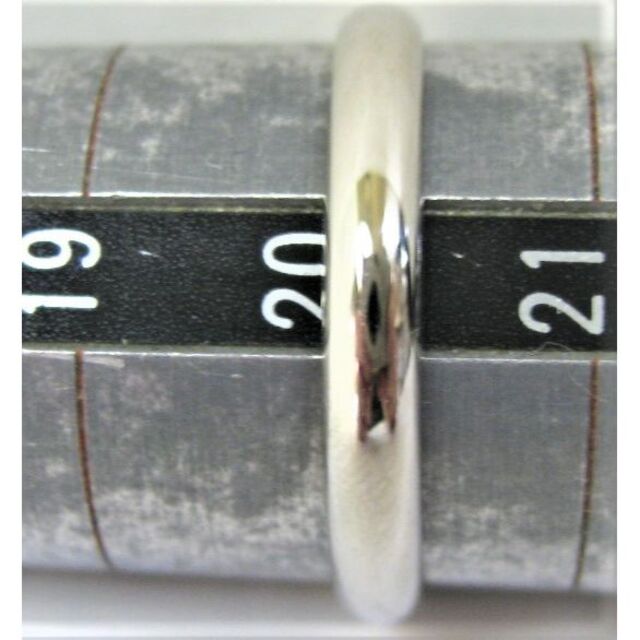 Pt900プラチナ 甲丸 マリッジリング結婚指輪サイズ#20～#20.5男女兼用 レディースのアクセサリー(リング(指輪))の商品写真