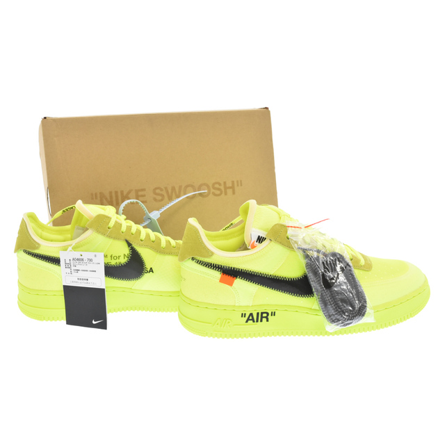NIKE ナイキ ×OFF-WHITE AIR FORCE 1 LOW VOLT AO4606-001 オフ