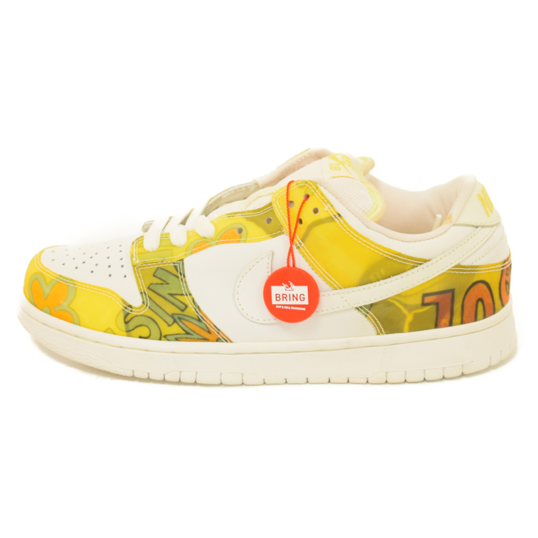 NIKE ナイキ DUNK LOW PRO SB DE LA SOUL ダンク ロー プロ エスビー デラソウル ローカットスニーカー US9.5 ホワイト/イエロー 304292-171