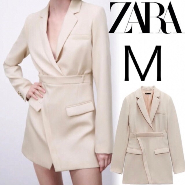 【ZARA 新品未使用】ブレザーワンピース