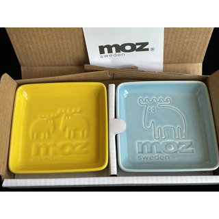 モズ(moz)のmoz 小皿 ２枚組 新品未使用(食器)
