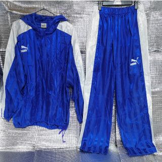 プーマ(PUMA)のサッカー部　ピステ　プーマ　シャドーストライプ　ブルー　M−L(ウェア)