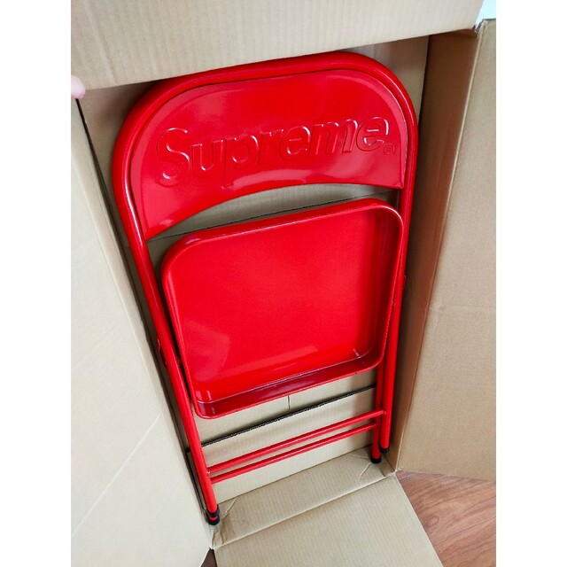 supreme metal folding chair イス