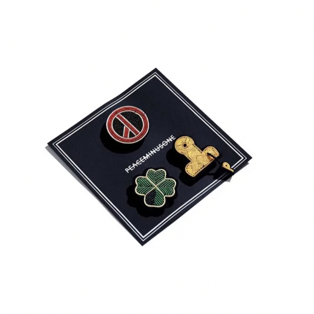 PEACEMINUSONE PIN SET #4