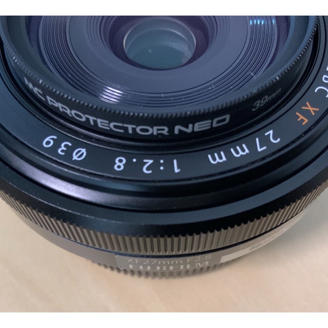 FUJINON XF 27mm f2.8 富士フイルムフィルター付き - レンズ(単焦点)