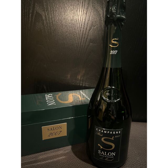 独特の上品 お値引き致しました2007サロンブラン ドブランブリュット 750ml 箱付 シャンパン/スパークリングワイン