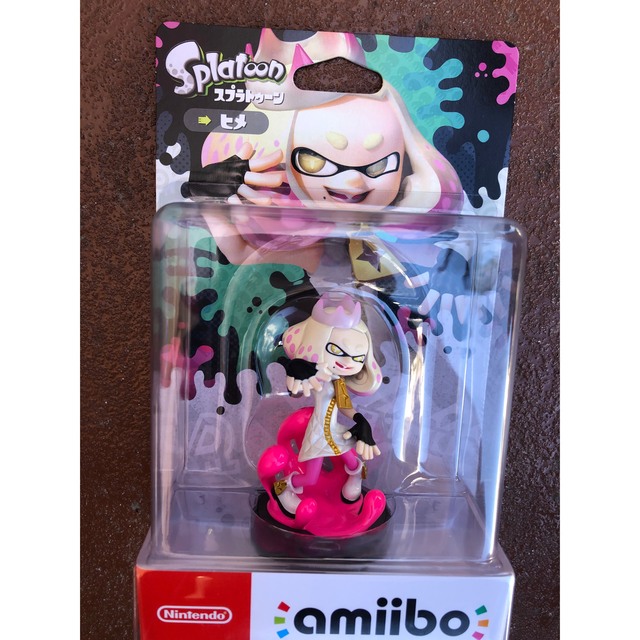 新品未開封　スプラトゥーン amiibo  ヒメ エンタメ/ホビーのフィギュア(ゲームキャラクター)の商品写真