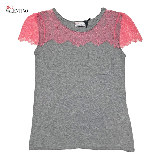 RED VALENTINO♡レースTシャツ♡レッドヴァレンティノ