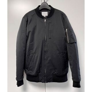 アーバンリサーチ(URBAN RESEARCH)の【美品・着用回数少】URBAN RESEARCH MA1ジャケット ブラック M(ブルゾン)