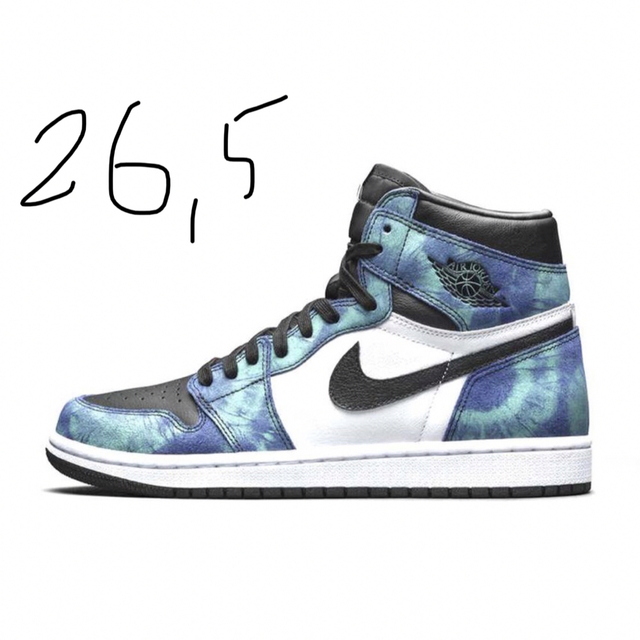 Nike WMNS Air Jordan 1 High OG "Tie-Dye"sneaker