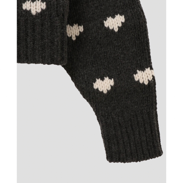 22AW NKNIT short ♡pattern KNITグレー【新品未使用】 | distrasa