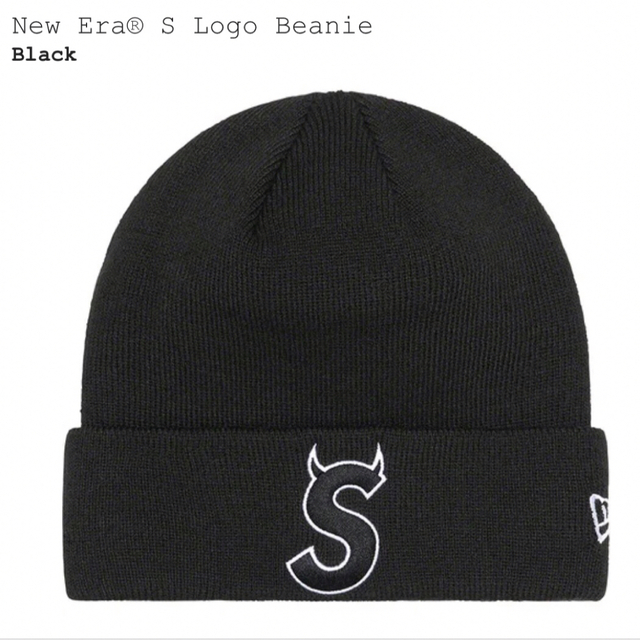 Supreme New Era S Logo Beanie帽子