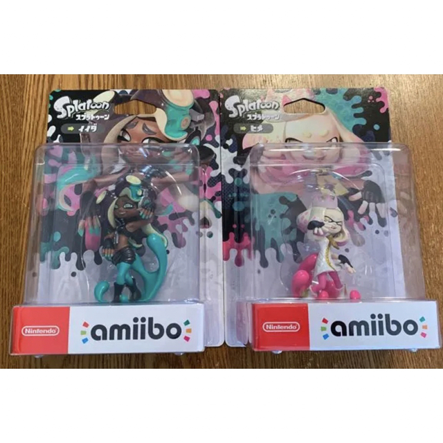 amiibo ヒメ、イイダ(スプラトゥーンシリーズ) エンタメ/ホビーのフィギュア(ゲームキャラクター)の商品写真