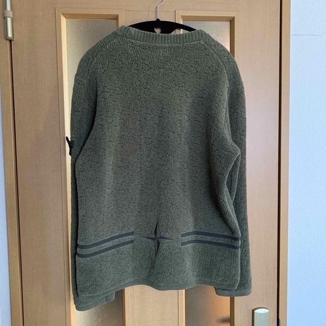 STONE ISLAND(ストーンアイランド)のSTONE ISLAND knit sweater M olive セーター メンズのトップス(ニット/セーター)の商品写真